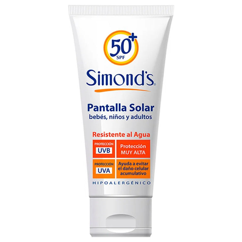 Pack x 3 Protector solar Simond's FPS50 pomo 60ml