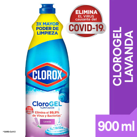 Clorogel Clorox Lavanda 900ml