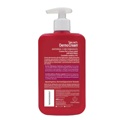 Crema corporal Simond's DermoCream Embarazo 400ml