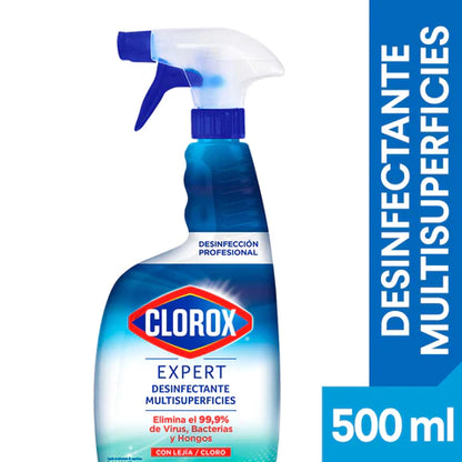 Limpiador Desinfectante Multisuperficies Clorox Expert gatillo 500 ml