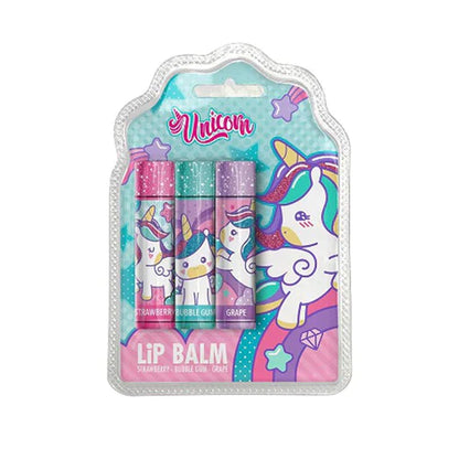 Set Bálsamo Labial 3 x Unicornio (1 unidad)