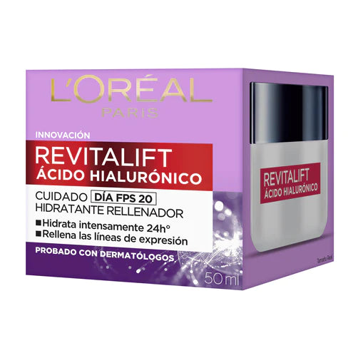 Set Dermo Expertise L'Oréal Paris Tratamiento Revitalift Hialuronico Día +Serum