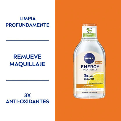 Agua micelar Nivea Energy Vitamina C 400ml