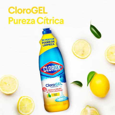 Clorogel Clorox Pureza Citrica 900ml