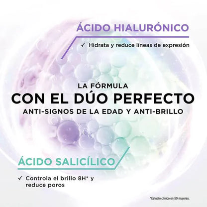 Crema Gel oil Control Revitalift con ácido hialurónico 50ml