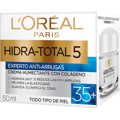 Crema Loreal Hidratotal 5 Antiarrugas +35 50ml