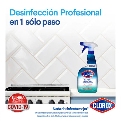 Limpiador Desinfectante Multisuperficies Clorox Expert gatillo 500 ml