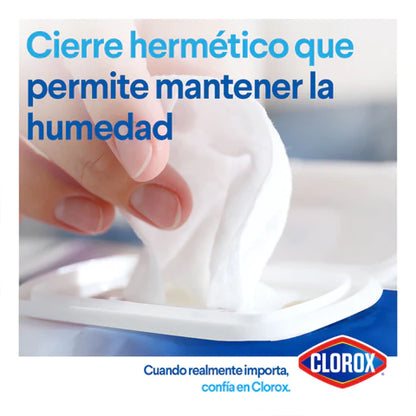 Toallitas Desinfectantes Clorox Expert Fresco flowpack 120 un