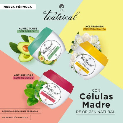 Crema facial Teatrical células Madre Aclaradora 100ml