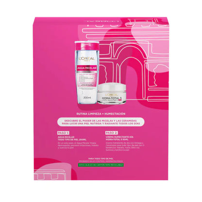 Set Crema HidraTotal 5 Día Humectante + Micelar regular 200ml