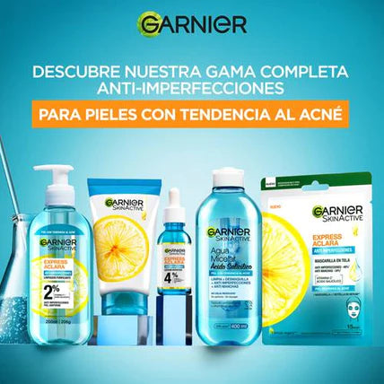 Agua Micelar Garnier Anti-Imperfecciones Express Aclara 400 ml