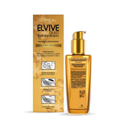 Pack x 3 Blister reforzado Oleo extraordinario Universal Elvive 100ml