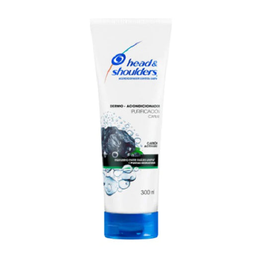 Pack x 3 Acondicionador Head & Shoulders Carbón 300ml