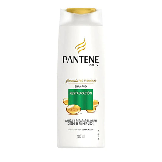 Pack x 3 Shampoo Pantene Restauración 400ml