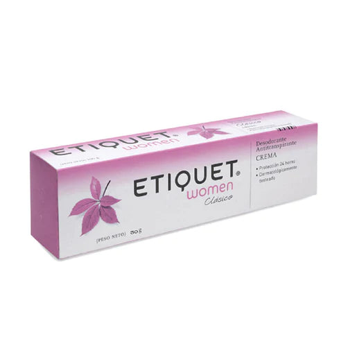 Desodorante crema Etiquet Women Clásico 30gr