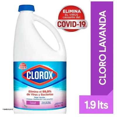 Cloro Clorox Flores de Lavanda 1.9 Kg