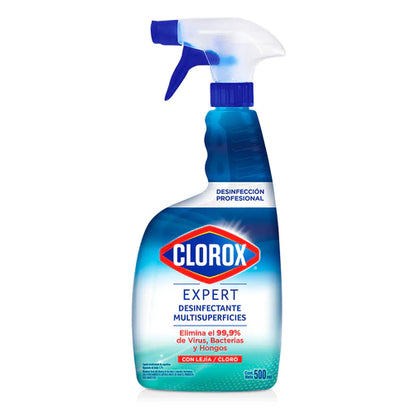 Limpiador Desinfectante Multisuperficies Clorox Expert gatillo 500 ml