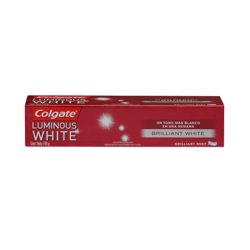 Pack x 3 Pasta dental Colgate Luminous White 140gr