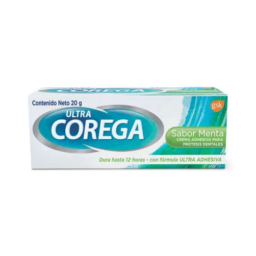 Crema adhesiva dental Corega menta 20gr