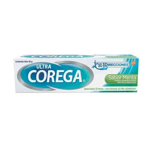 Crema adhesiva dental Corega menta 40gr