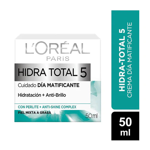 Crema Loreal Hidratotal 5 Matificante 50ml