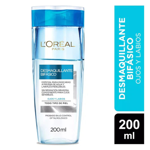 Desmaquillante Loreal Bifasico 200ml