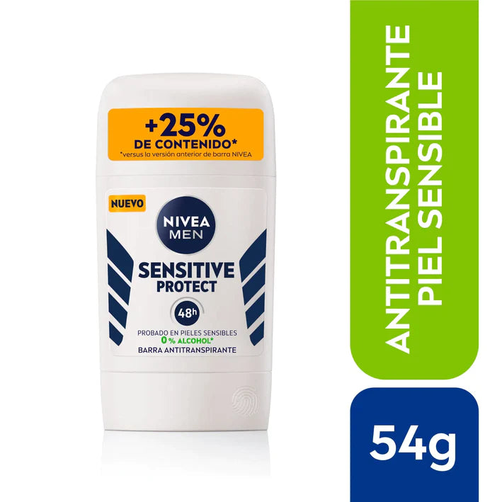 Desodorante barra Nivea Men Sensitive Protect 54gr