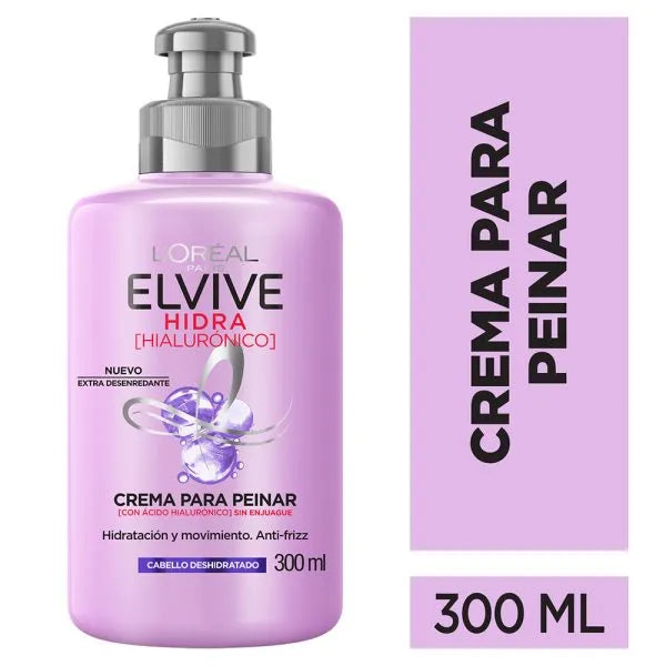 Crema peinar Elvive Hialurónico 300ml