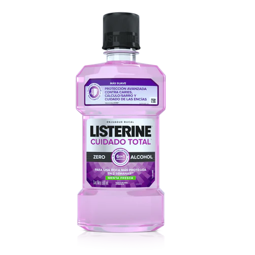 Enjuague bucal Listerine Cuidado Total 1lt