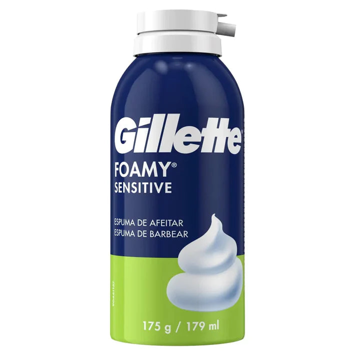 Espuma de Afeitar Gillette Foamy Sensitive 175gr/ 179ml