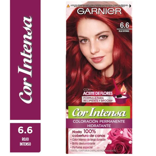 Nutrisse Cor Intensa Garnier 6.6 Rojo Intenso