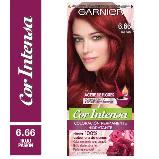 Nutrisse Cor Intensa Garnier 6.66 Rojo Pasión