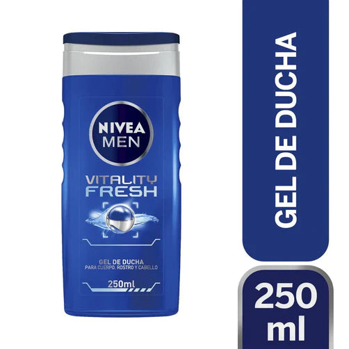 Gel de Ducha Nivea Vitality Fresh Hombre 250ml