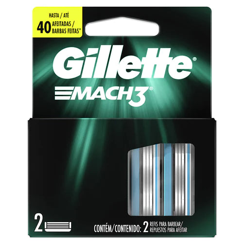 Repuesto Gillette Mach3 x2 cartuchos