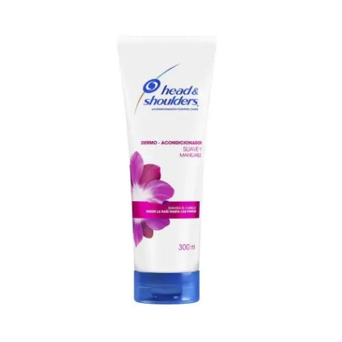 Pack x 3 Acondicionador Head & Shoulders Suave y Manejable 300ml