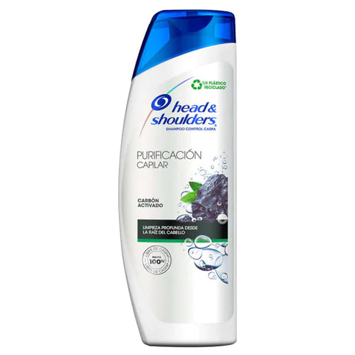 Pack x 3 Shampoo Head & Shoulders Carbón 375ml