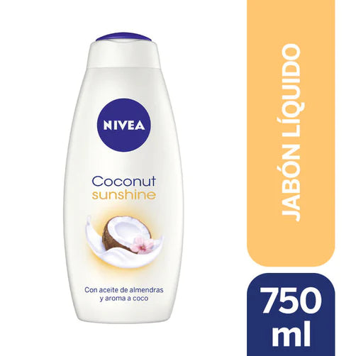 Jabón líquido Nivea Coconut Sunshine 750ml