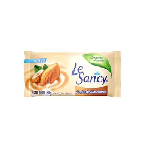 Pack x 3 Jabón barra Le Sancy Aceite de almendras 150gr