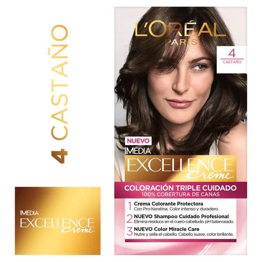 Excellence L’Oréal 4 Castaño