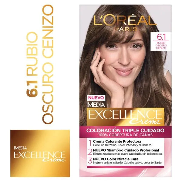 Excellence L’Oréal 6.1 Rubio Oscuro Ce