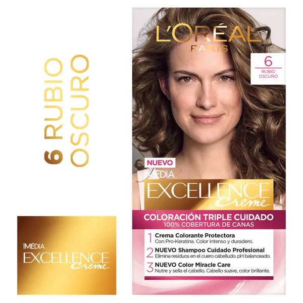 Excellence L’Oréal 6 Rubio Oscuro