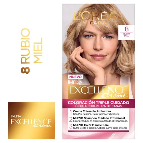 Excellence L’Oréal 8 Rubio Claro