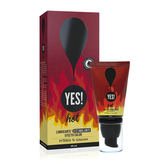 Lubricante gel Yes! Hot efecto calor 40ml