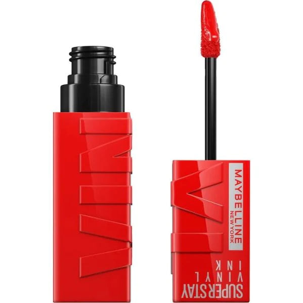 Labial Maybelline superstay Vinyl ink RED HOT 25