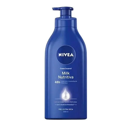 Crema corporal Nivea Milk 1lt