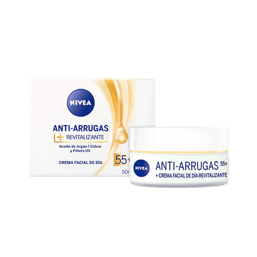 Crema facial Nivea Antiarrugas 55+ 50ml