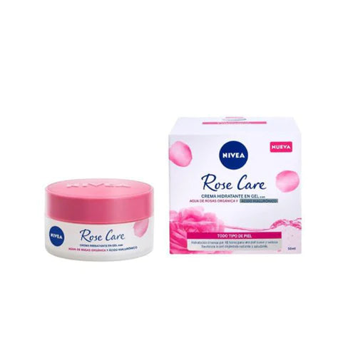 Crema facial en gel Nivea Rose Care 50ml