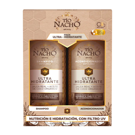 Pack Tío Nacho Coco Hidratante shampoo + acondicionador 415ml