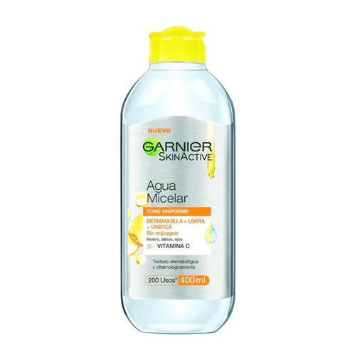 Agua Micelar Garnier Skin Active Express Aclara 400ml