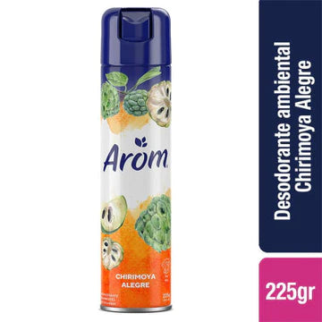 Pack x 3 Aromatizante spray Arom Chirimoya Alegre 225gr